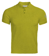 Olive Men's Terry Cloth Polo Shirt