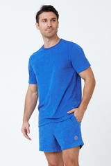 Cobalt Men's Terry Cloth T-Shirt