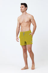 Olive Men's Terry Cloth Shorts